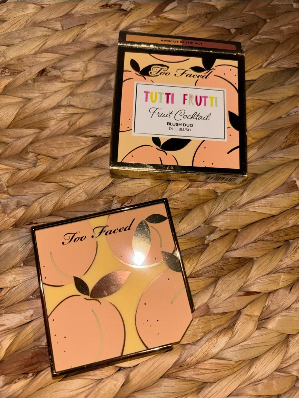 Too Faced Tutti Frutti Fruit Cocktail Blush Duo - Peach & Coral